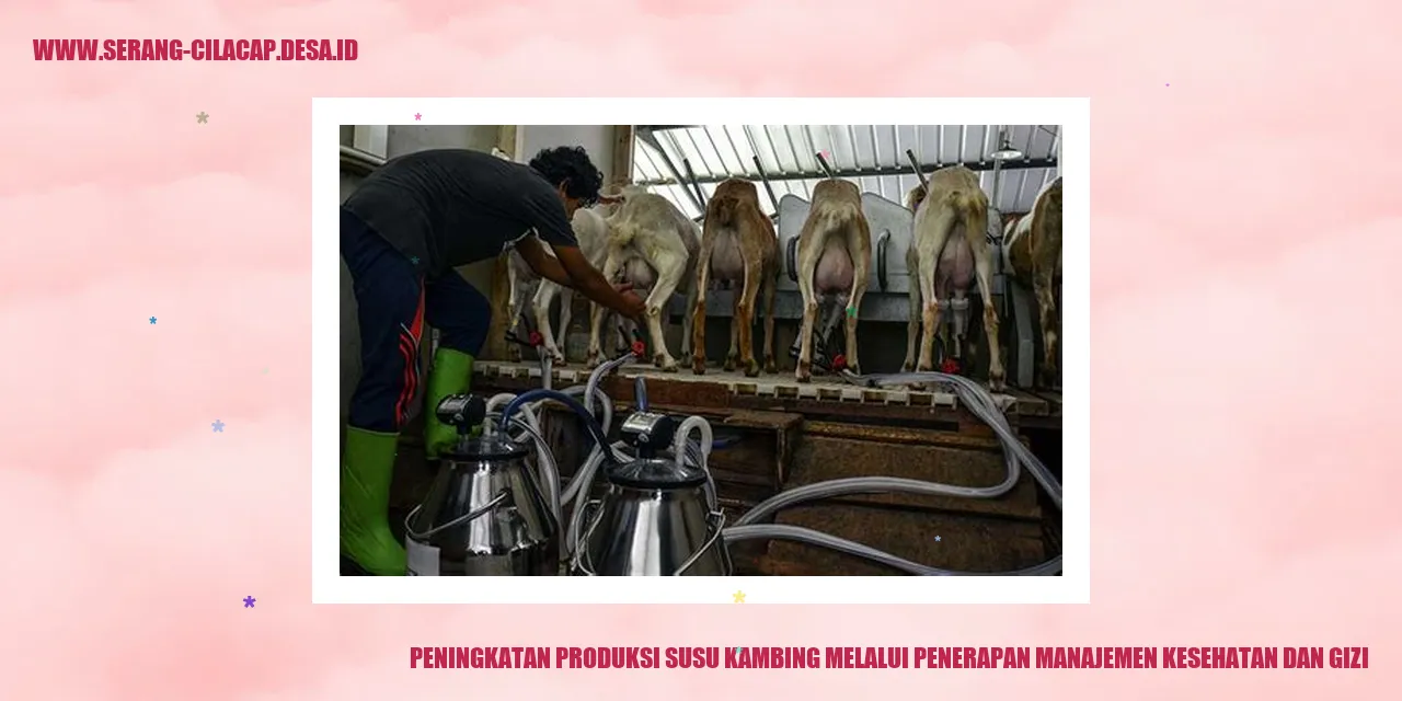 Susu Kambing Cilacap: Solusi Kesehatan & Kecantikan yang Dicari Warga
